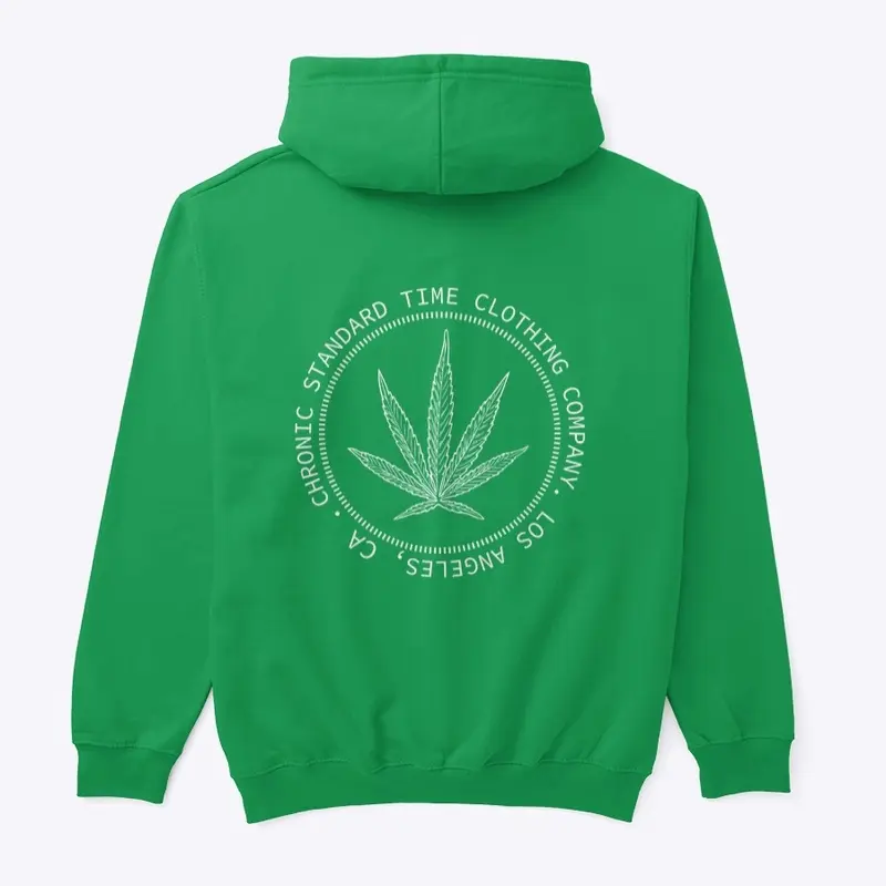 Green Chronic Standard Time Hoodie!