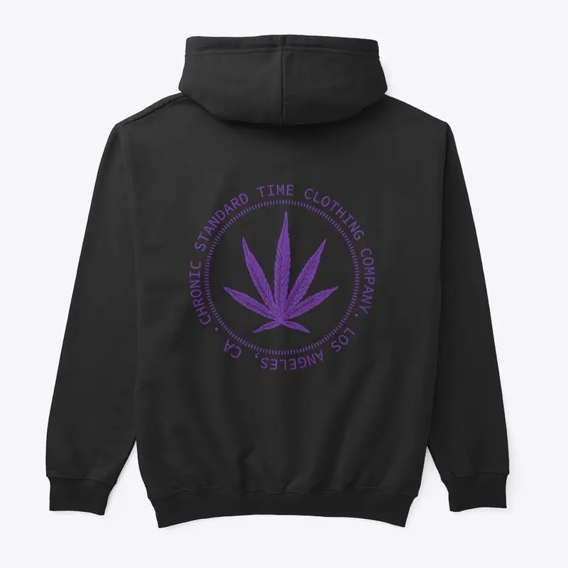 Black & Purple Hoodie